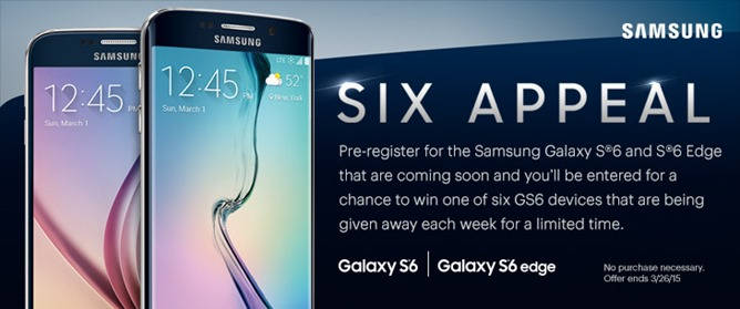 Galaxy S6 e S6 Edge vazam em promoção da operadora Sprint