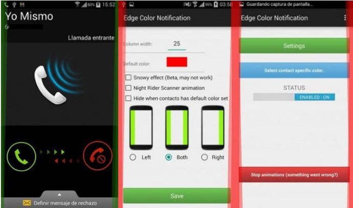 Edge Color Notifications: Notificações coloridas do Galaxy S6 Edge