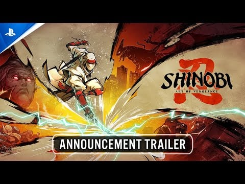 Shinobi: Art of Vengeance - Announcement Trailer | PS5 & PS4 Games