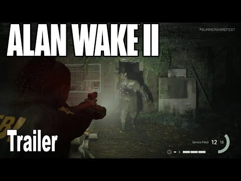 Alan Wake 2 Official Gameplay Trailer