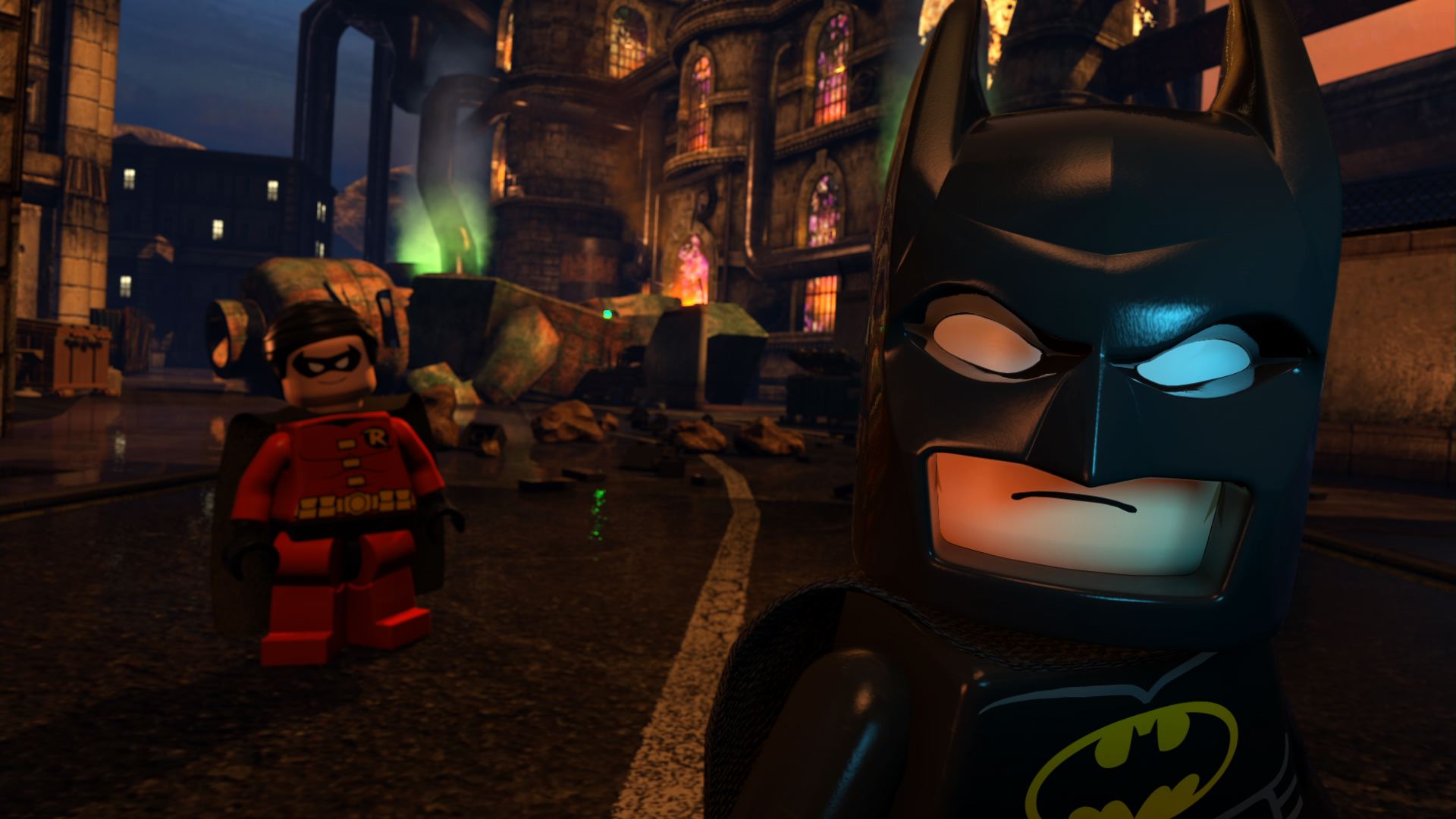Lego Batman 3 Beyond Gotham - Areá - Batcaverna parte 1 PT-BR