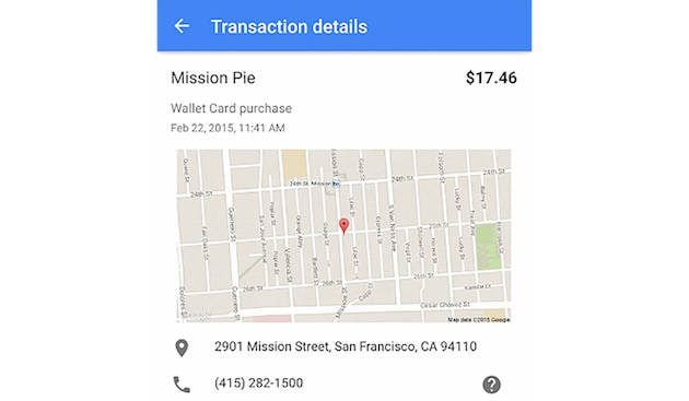 Google Wallet agora oferecerá integração com o Google Maps