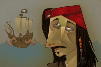 the sad pirate by kedemel