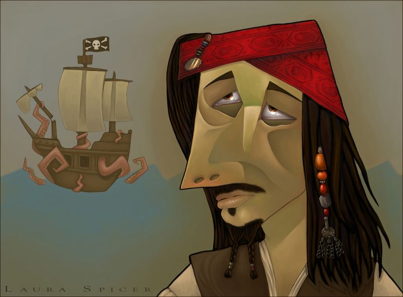 the sad pirate by kedemel