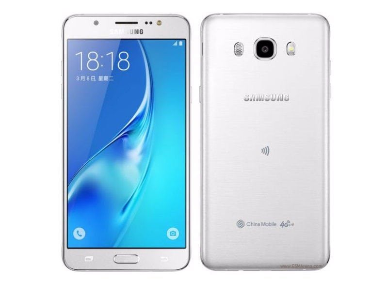 samsung galaxy j7 2016 imagem da parte frontal