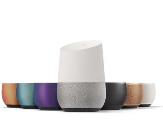 A base do Google Home é fácil de ser trocada, permitindo que o dispositivo seja personalizado pelo usuário. (Foto: Divulgação/Google)