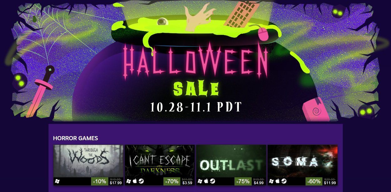 Steam Halloween Sale 2016