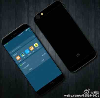 Uma imagem vazada no Weibo mostra o possível Xiaomi Mi 6, mas especula-se também que possa se tratar do Mi 5c. (Foto: Divulgação/Weibo)