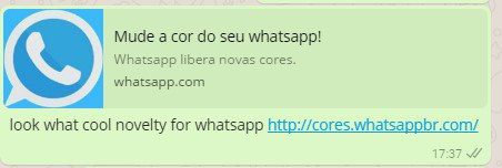 whatsapp golpe cores 3