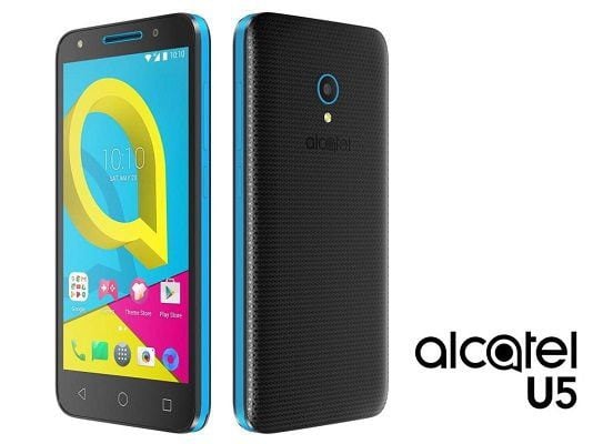 alcatel u5 black