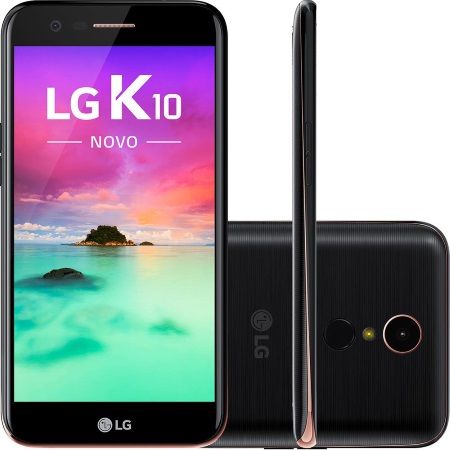 Novo LG K10 smartphones intermediarios