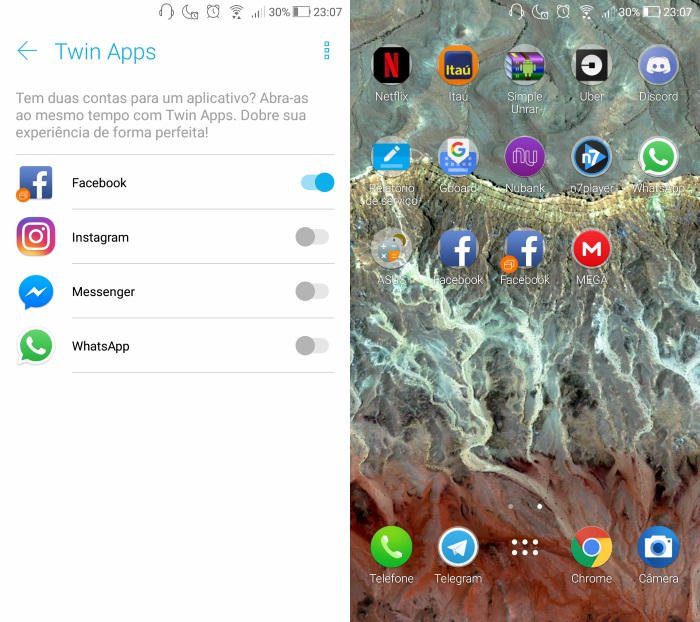 Twin Apps - Zenfone 4