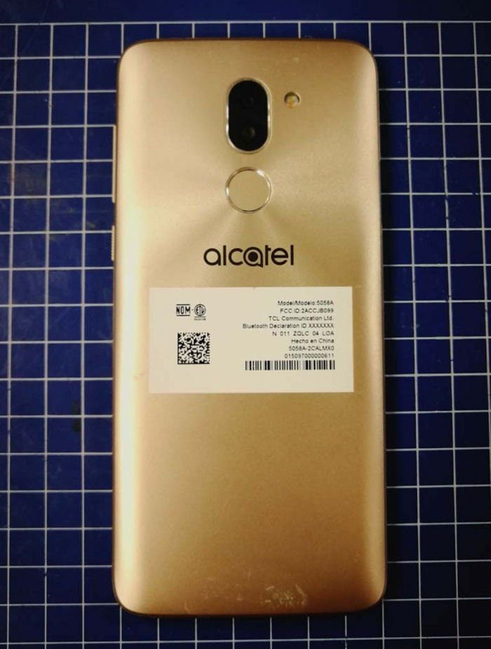 alcatel 3 x certificacao