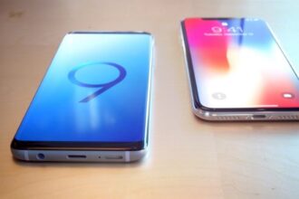 galaxy s9 vs iphone x