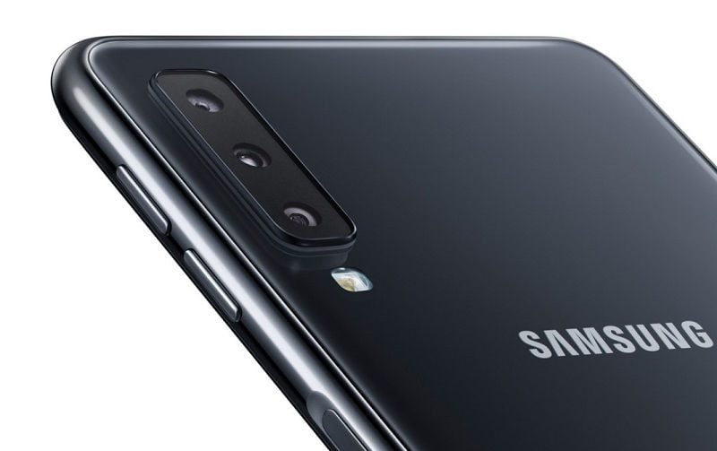 samsung galaxy a7 2018 lancamento camera tripla