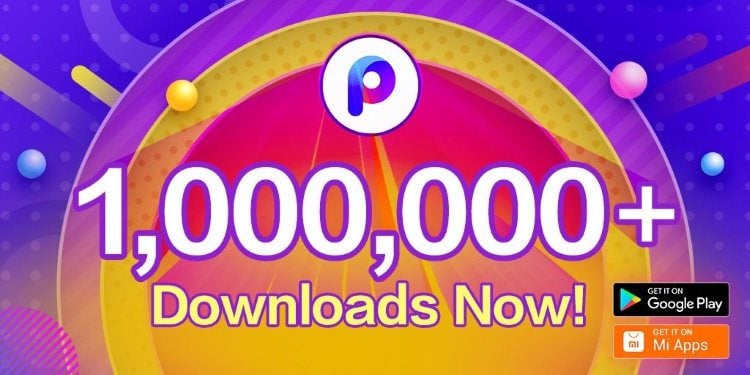 POCO Laucher 1 milhão de downloads