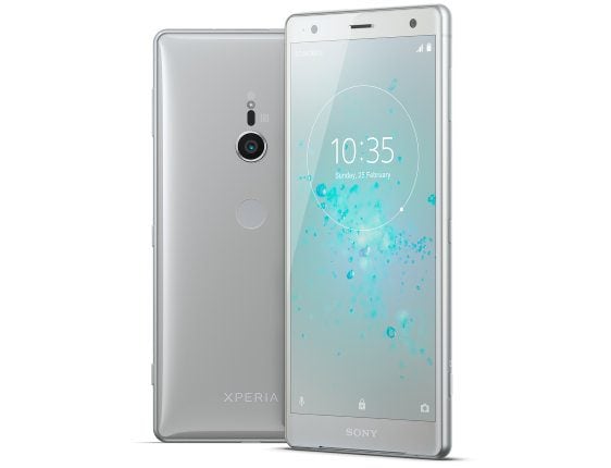 sony xperia xz2 prata