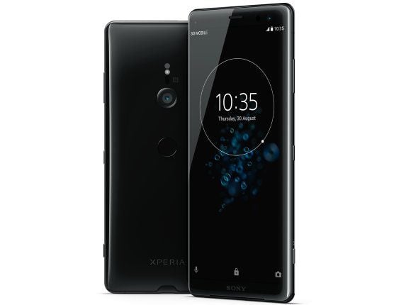 sony xperia xz3 preto renderizacao