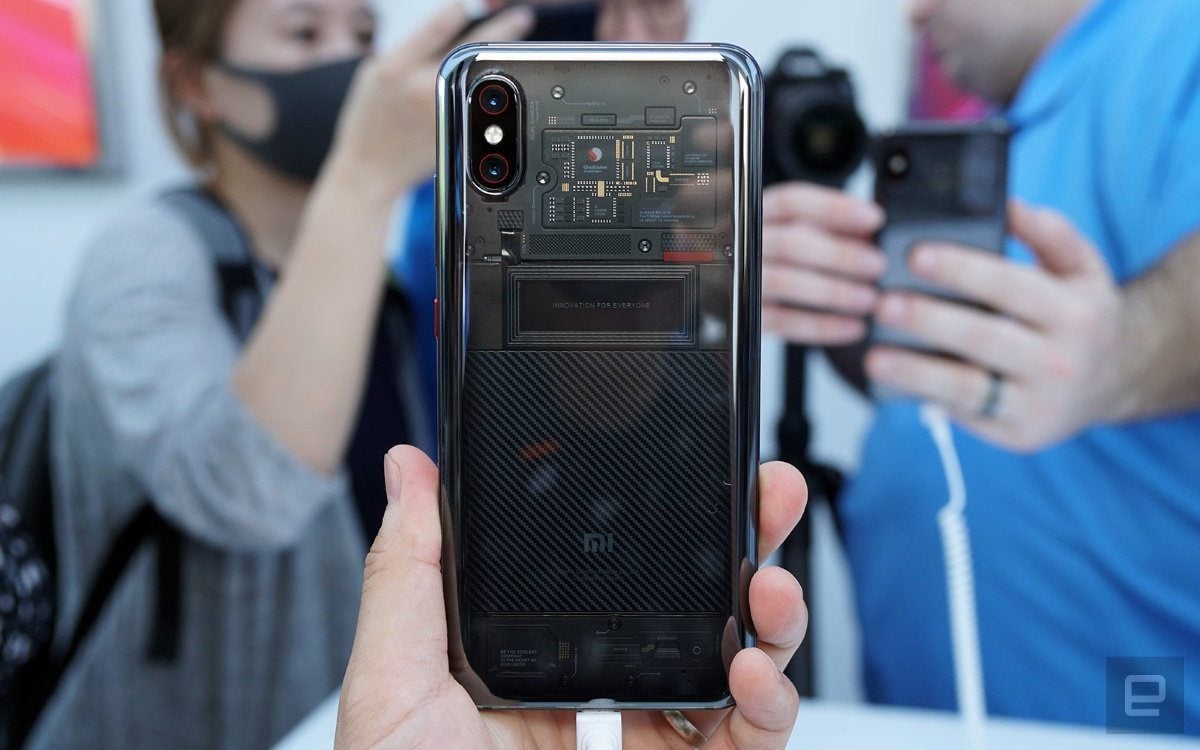 xiaomi mi 9 transparent edition