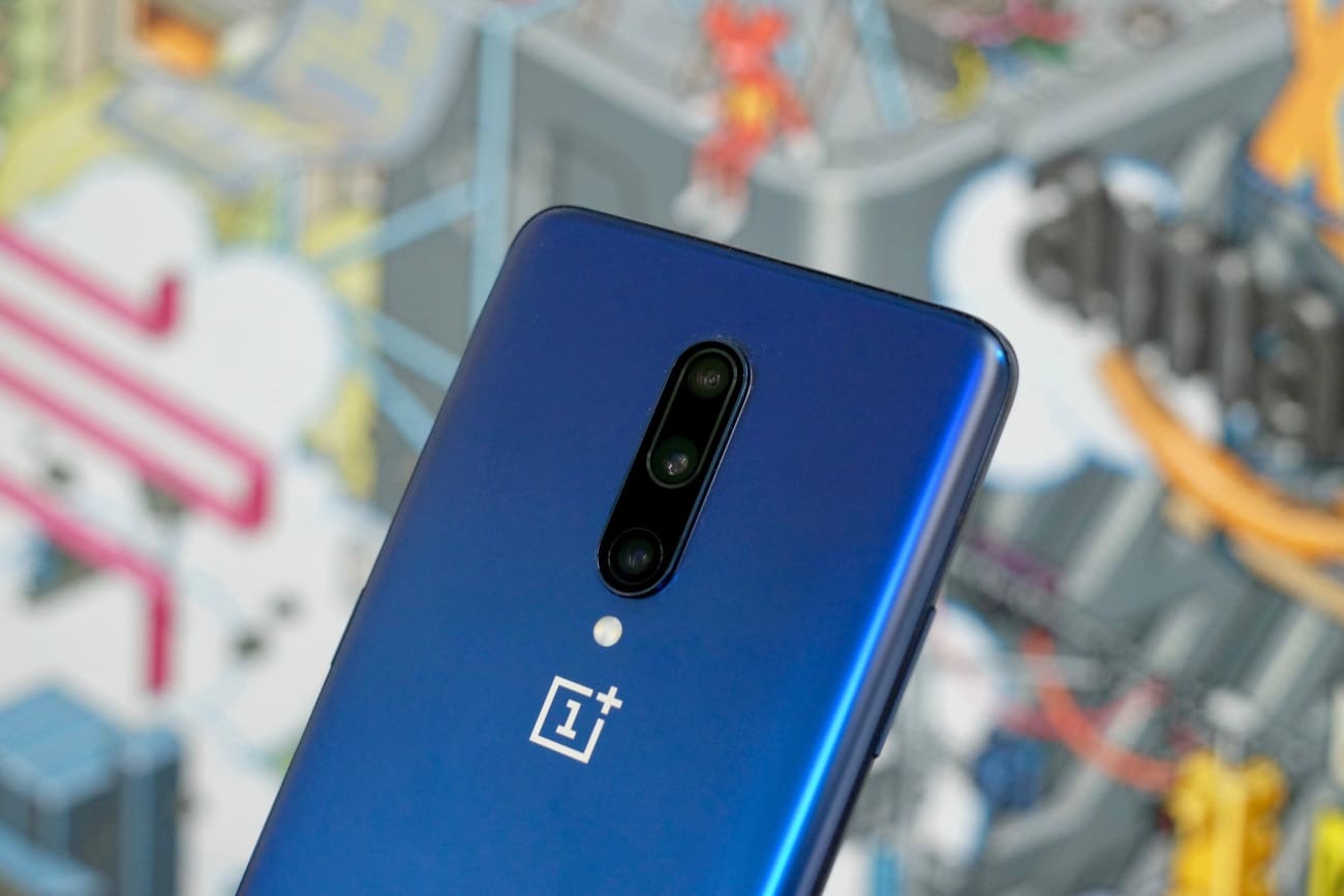 oneplus 7 pro traseira azul