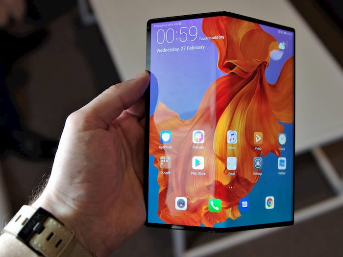 Smartphone dobrável Huawei Mate X.