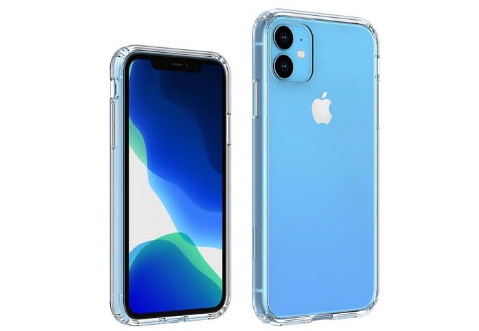 iPhone XR 2019 na cor azul.