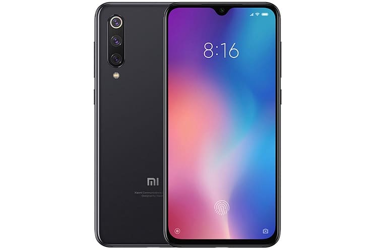 Xiaomi Mi 9 SE na cor preta.