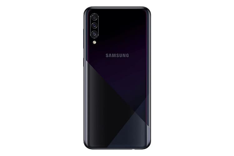 Galaxy A30s preto.