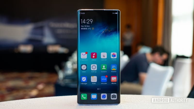 vivo nex 5g aproveitamento da tela