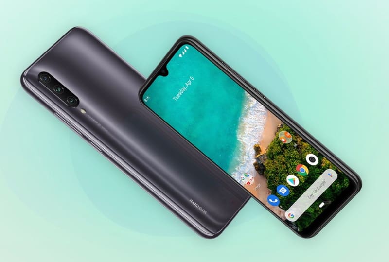 xiaomi mi a3 tela e parte de tras