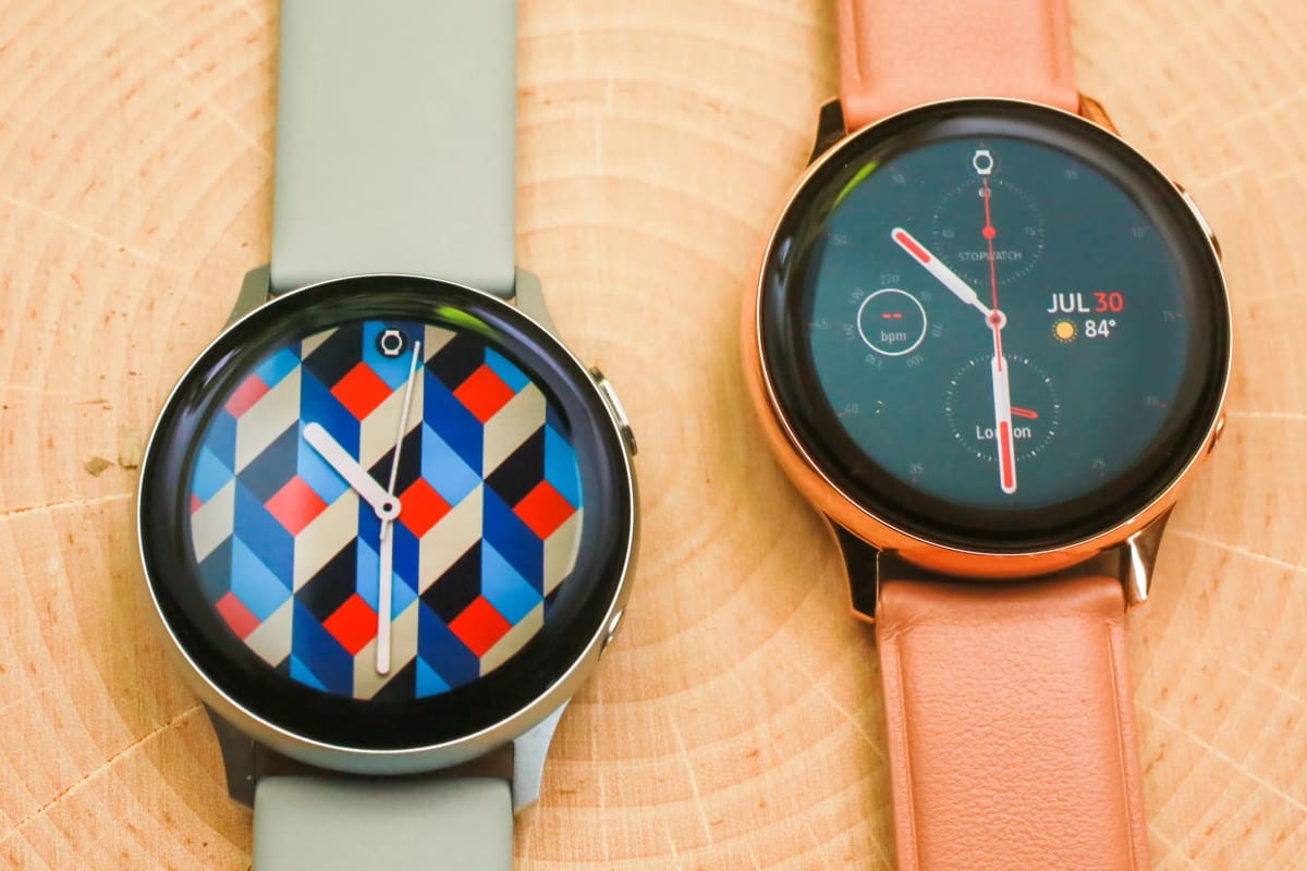 Samsung Galaxy Watch Active 2 atualização.