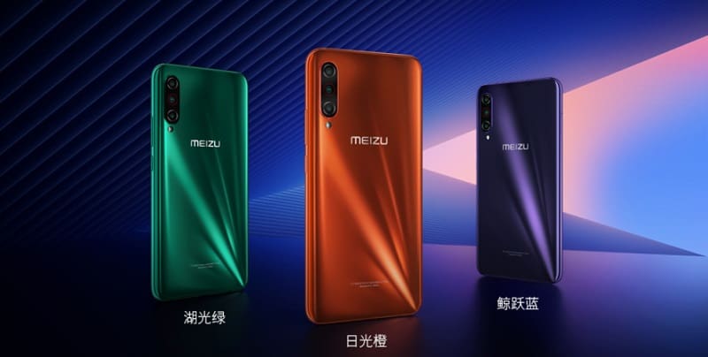 Meizu 16T lançamento.