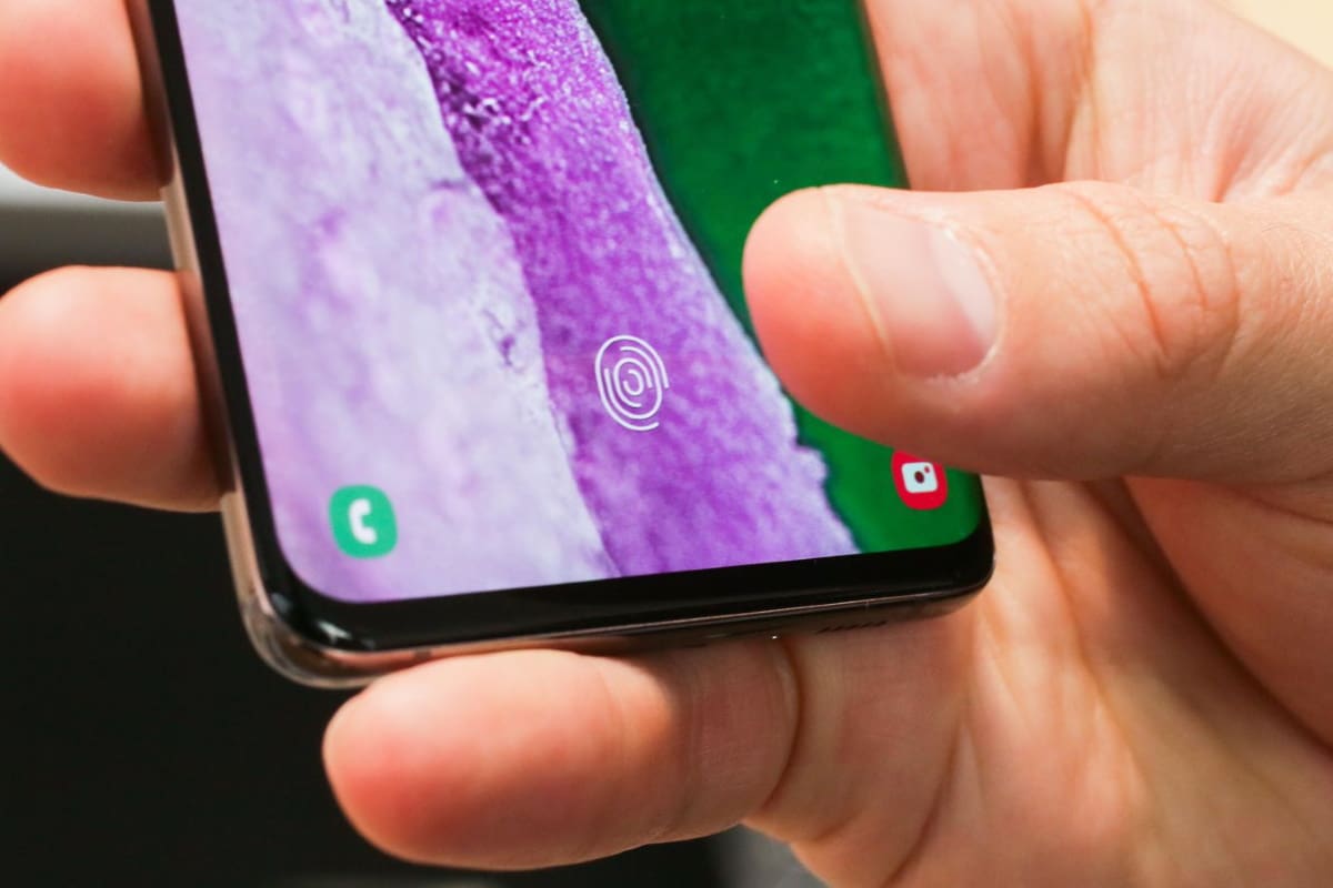 samsung galaxy s10 fingerprint