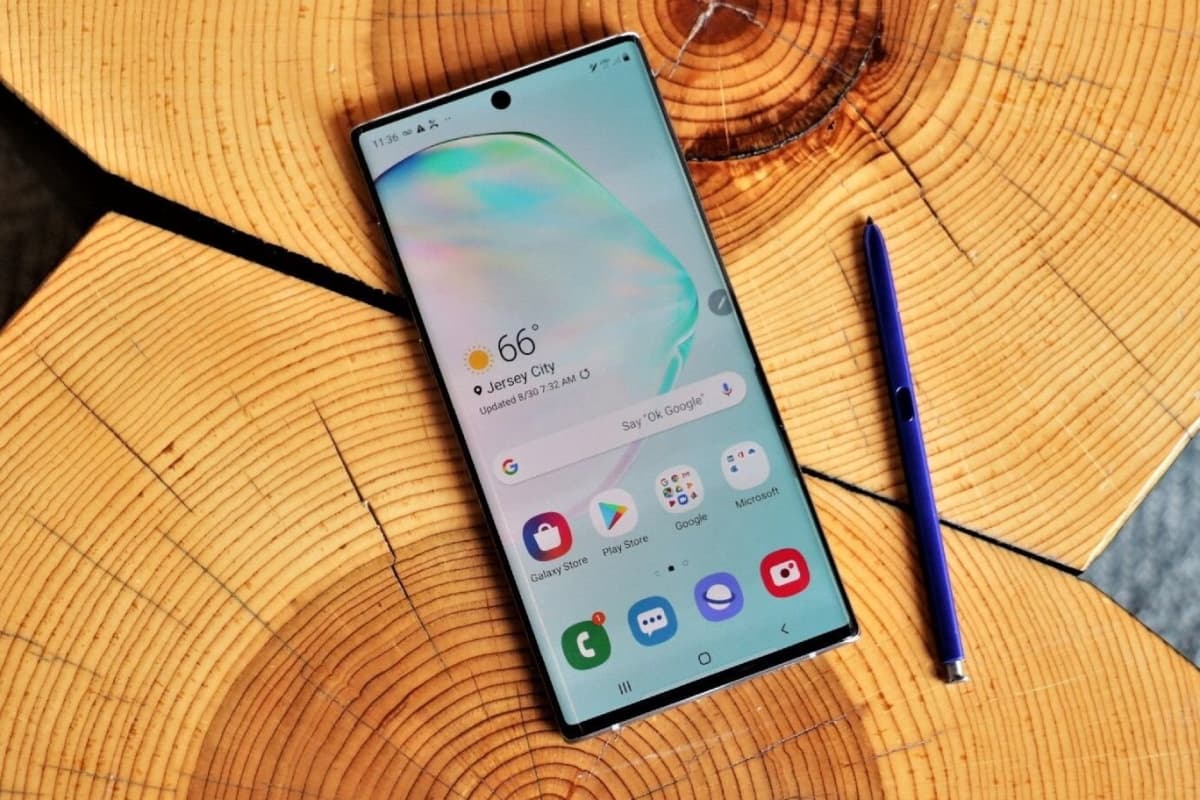 Galaxy Note 10 update.