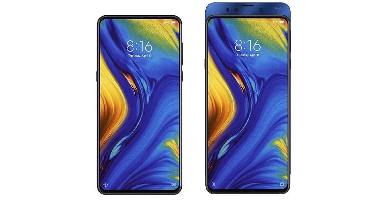 Mi Mix 3 azul.