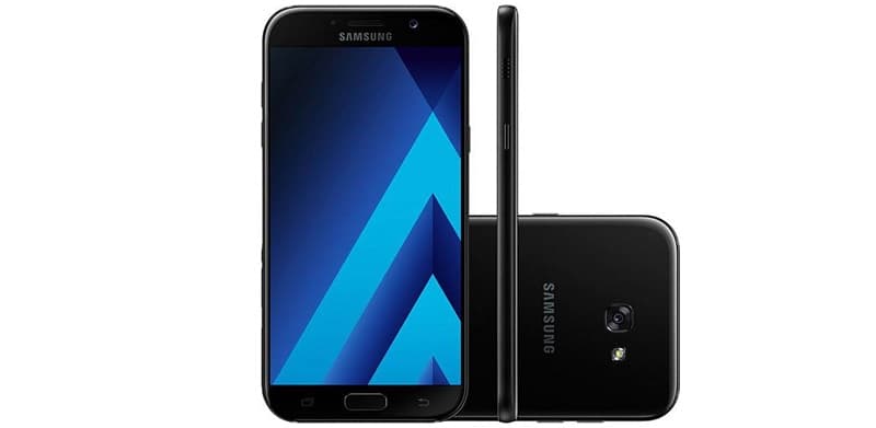 Samsung Galaxy A5 2017 preto.