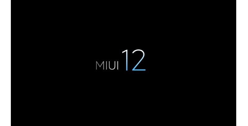 Logotipo da interface MIUI 12 da Xiaomi.