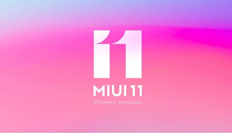 Logotipo da interface MIUI 11 da Xiaomi.