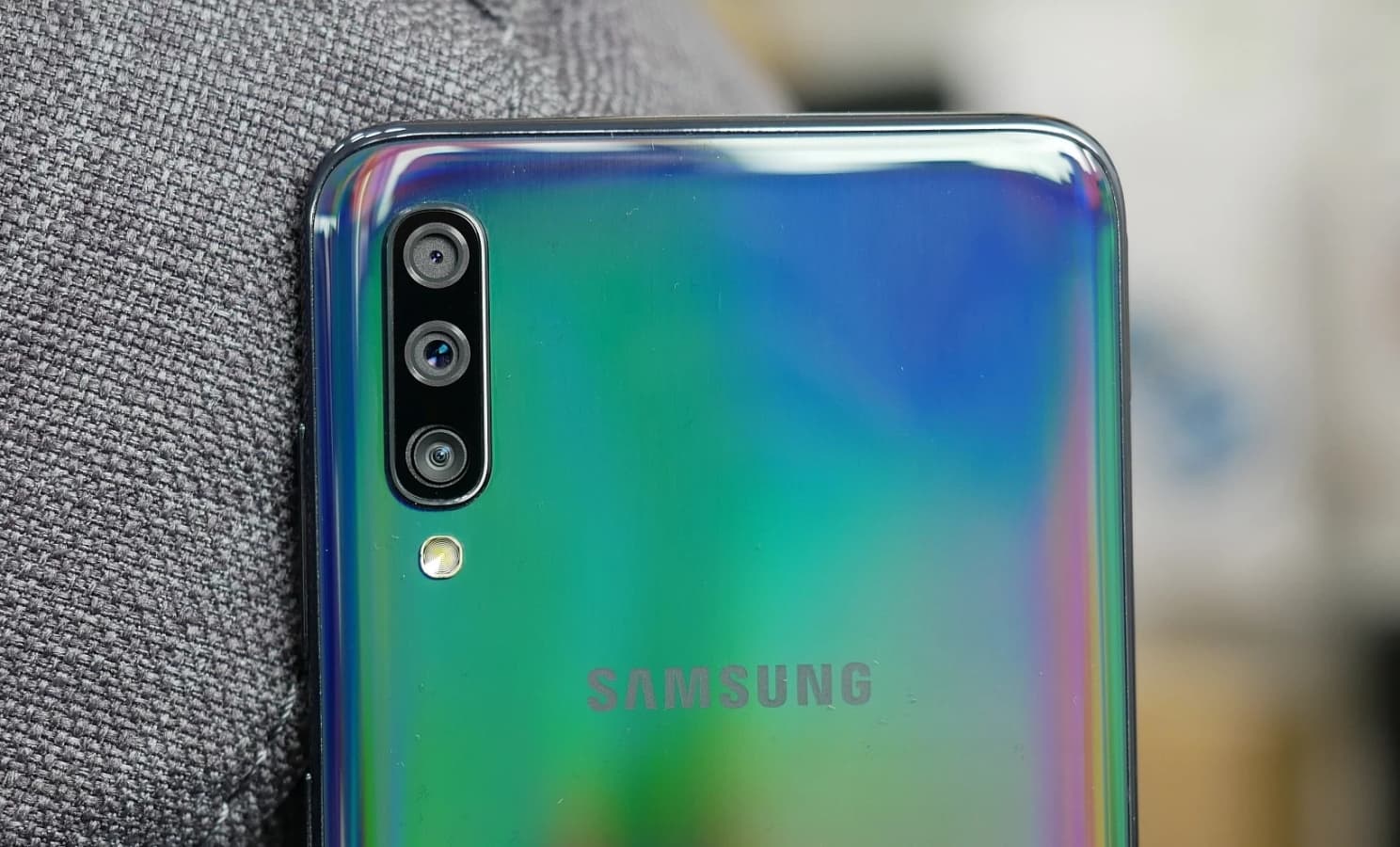 Samsung Galaxy A70 traseira