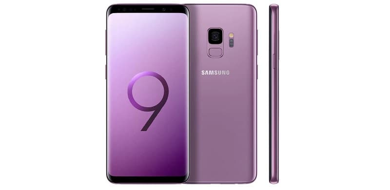 Galaxy S9 lilás.