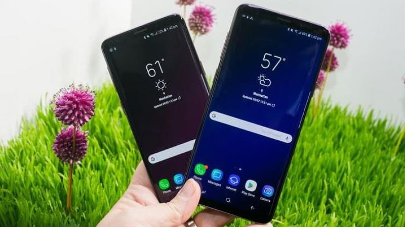 Galaxy S8, S8+, Note 8, S9 e S9 Plus atualização de fevereiro.