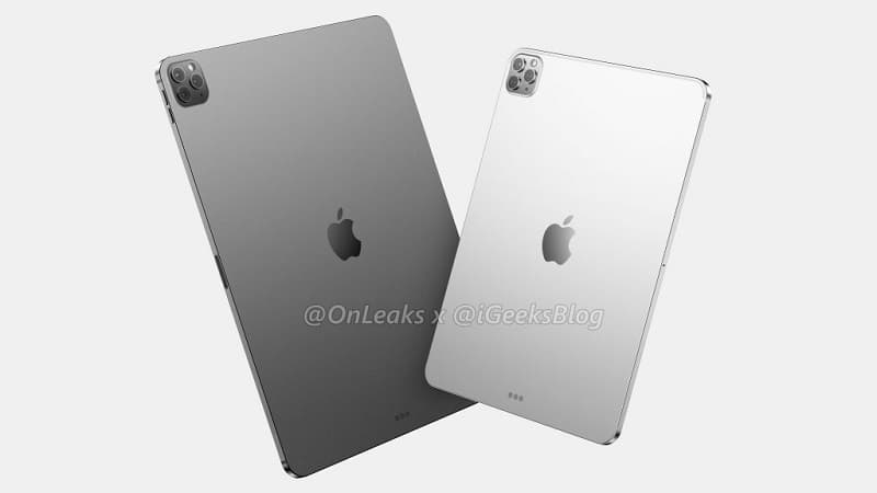 Renderização não oficial do iPad Pro 2020.