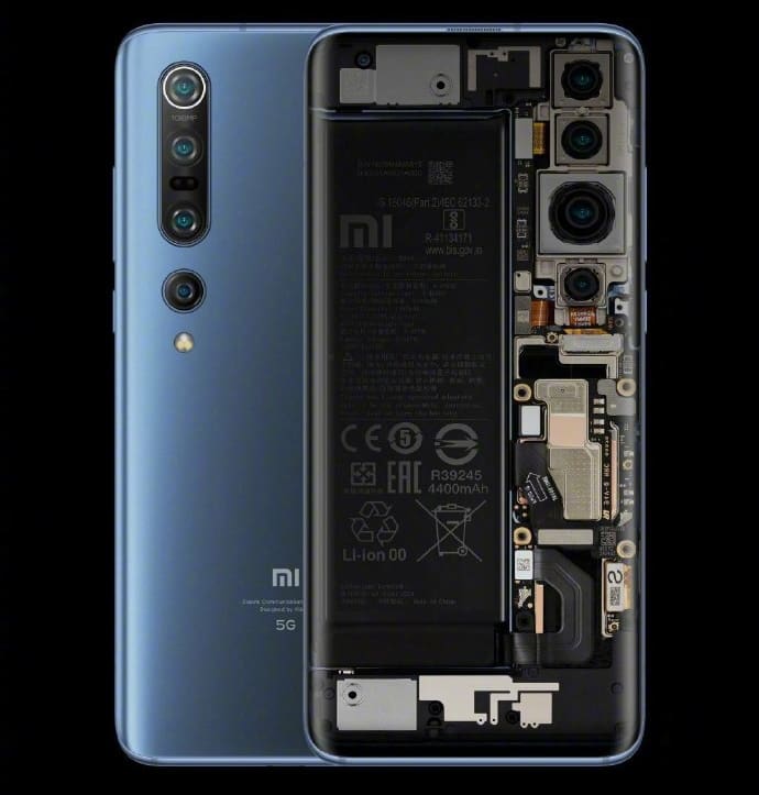 mi 10 transparent edition 5g