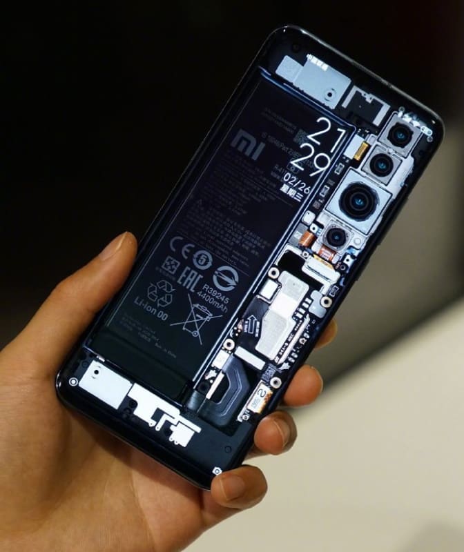 mi 10 transparent edition oficial