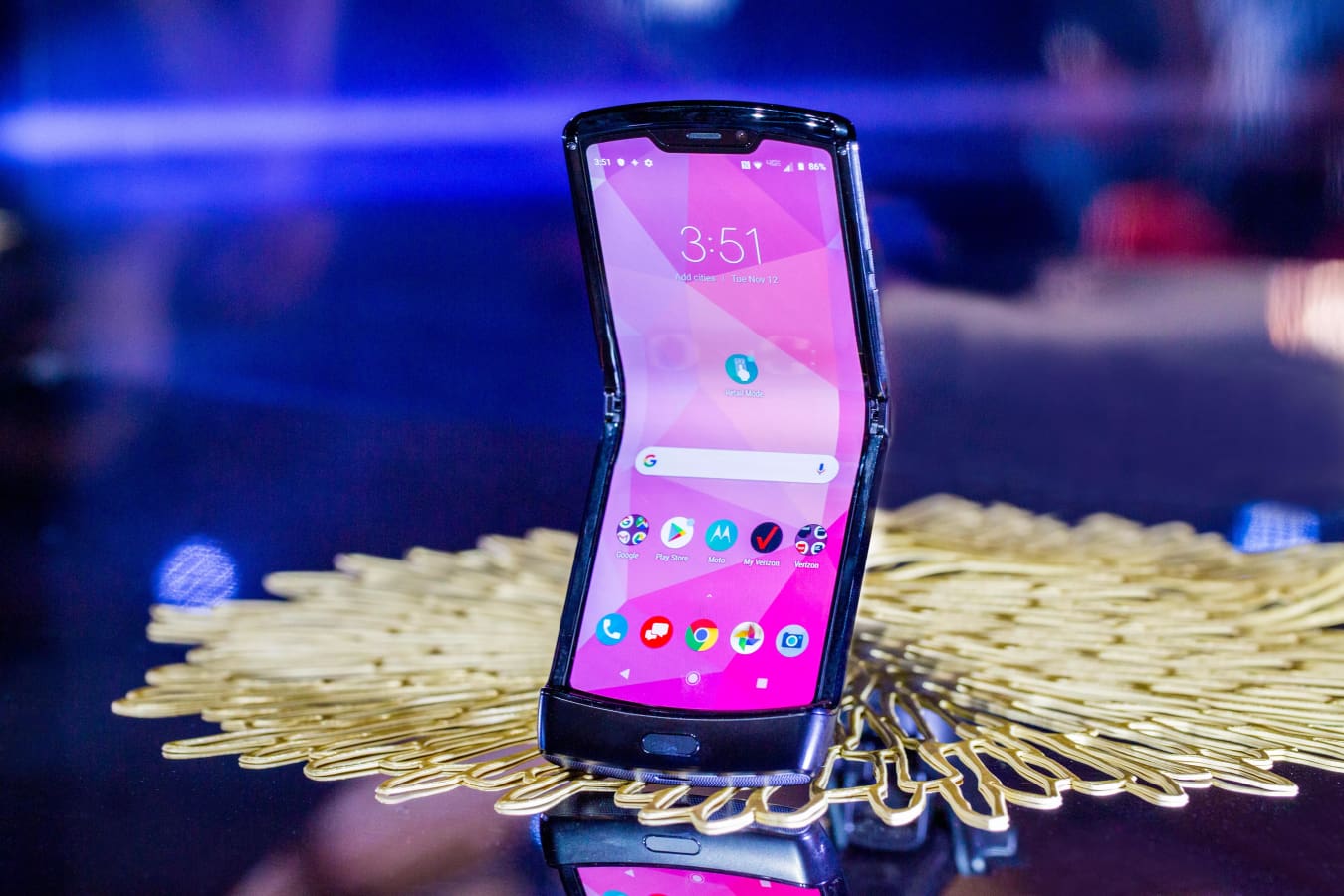 motorola razr 2019 problemas na tela