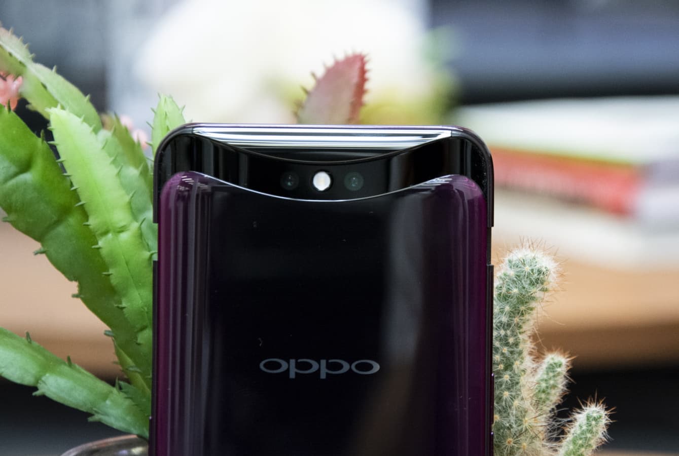 Oppo Find X, traseira.