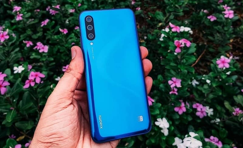 Xiaomi Mi A3 azul.