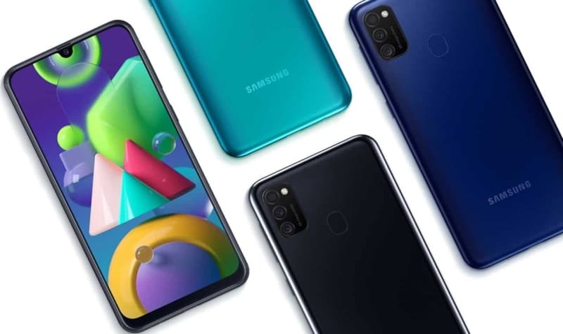 galaxy m21 lancamento cores