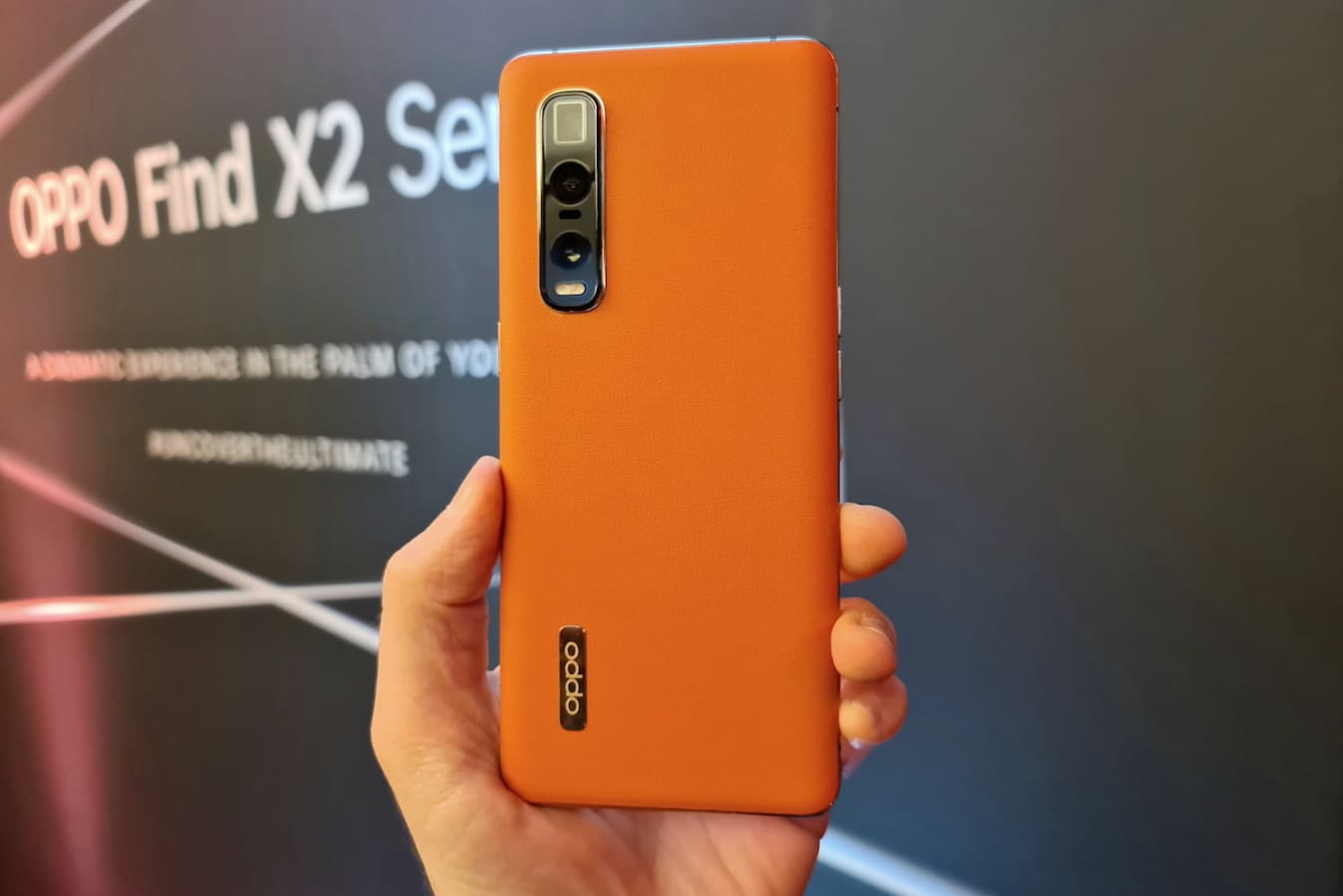 oppo find x2 pro laranja antutu