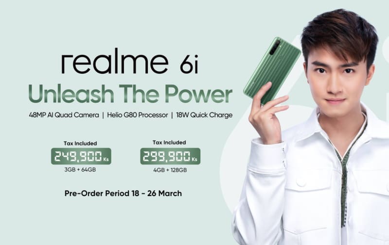 realme 6i preco e disponibilidade